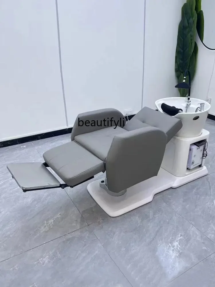 

Intelligent High-End Electric Flushing Bed Automatic Shampoo Chair Multi-Function Rotating Hair Care Chair