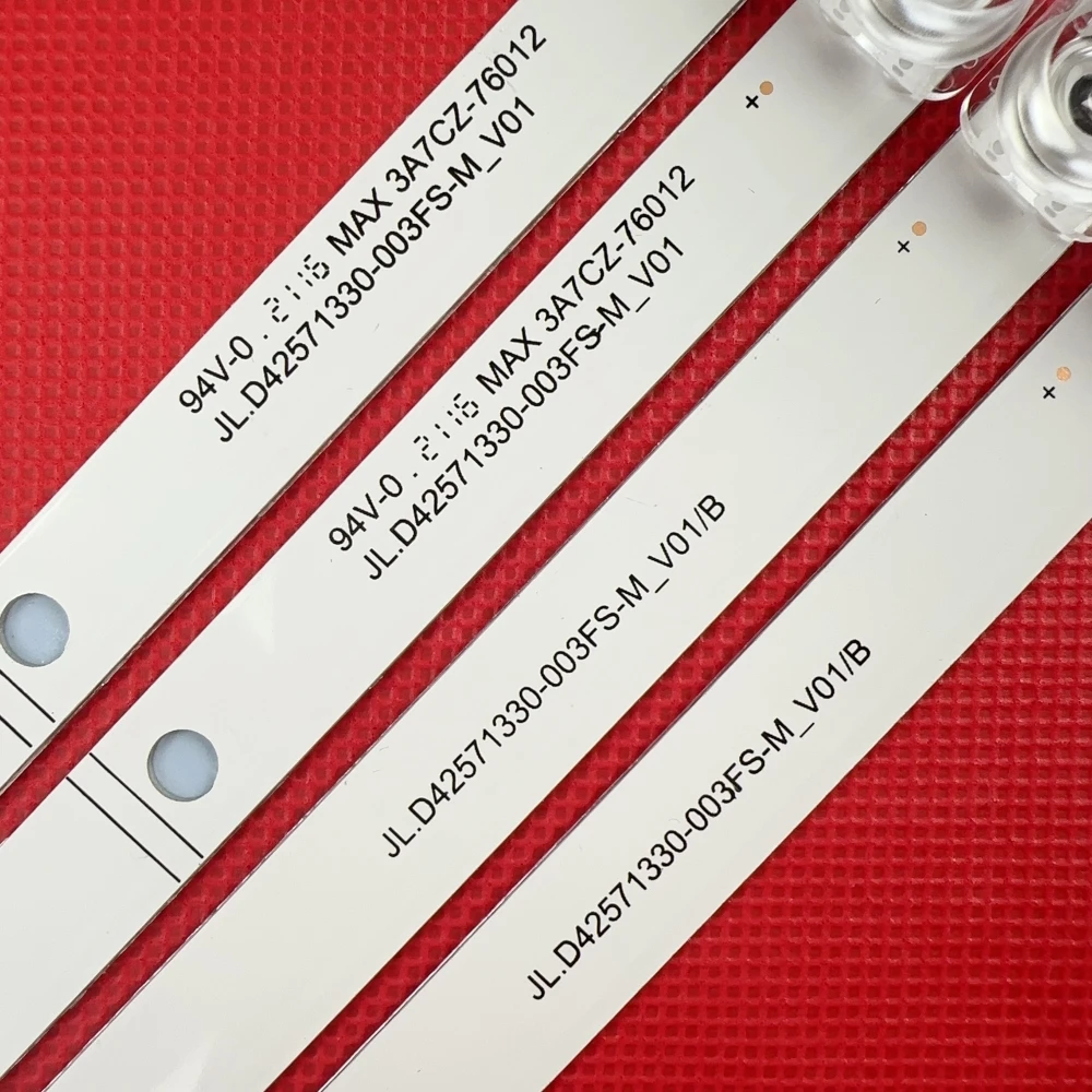 LED Strip For Hisense H43BE7000 H43B7100 43A6101EE H43B7100UK HL 43J802 HD425V1U51-TOL1 SVH425A05 JL.D42571330-003FS-M-V01