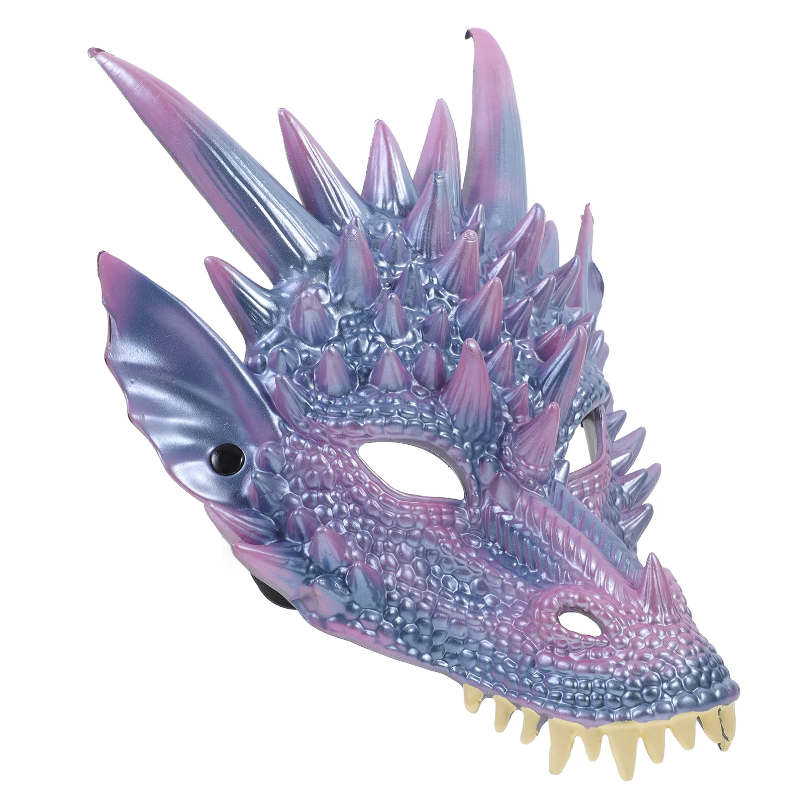 

Rubber Foam 3D Dragon Mask for Adults Halloween Cosplay Party Masquerade Props Lifelike Animal Safe Lightweight Comfortable