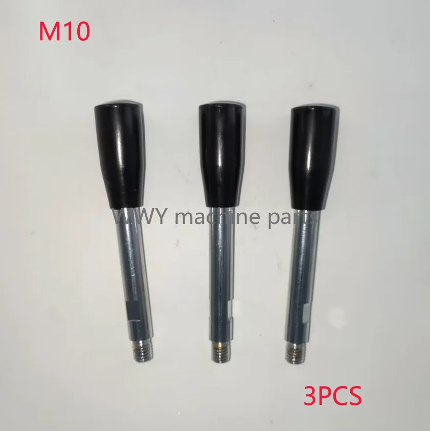 3PCS New Thread Handle Universal  M10 122mm  Bench Drill Brand  Machine Accessories Tool