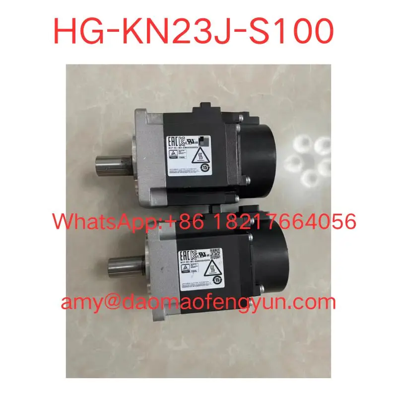 Used  HG-KN23J-S100  Servo  Motor  tested  ok  fast   shipping