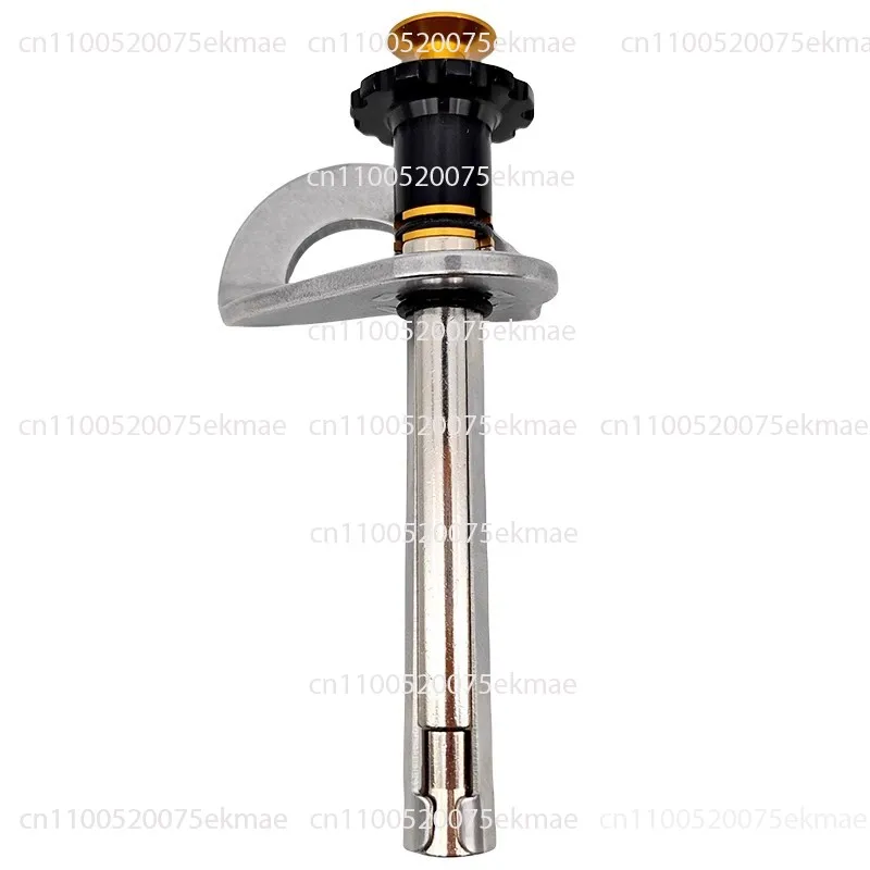 Punto de anclaje desmontable, nuevo clavo de lanza antirotación M12 Piton, soporte de trabajo aéreo X80 de liberación rápida, clavo de expansión para escalada en roca