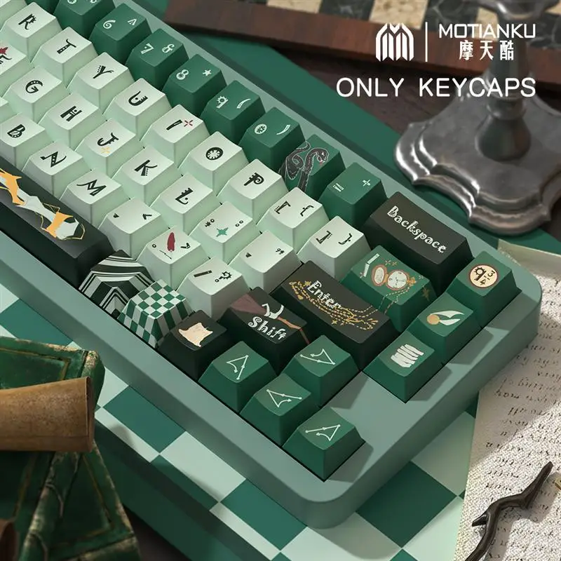 Imagem -05 - Teclado Slythermal para Teclado Mecânico Cereja Perfil Mda 61 64 68 84 87 96 98 104 Chaves