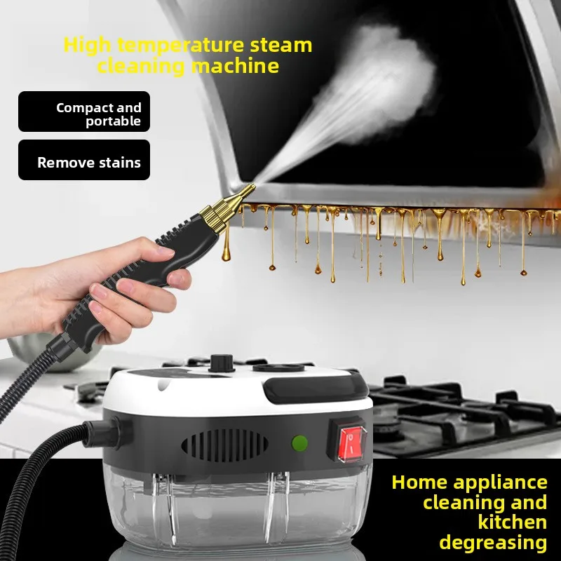 High Temperature High Pressure Steam Cleaner – Kitchen Car Disinfection Multi-function, Grease Remover for Auto & Home Use