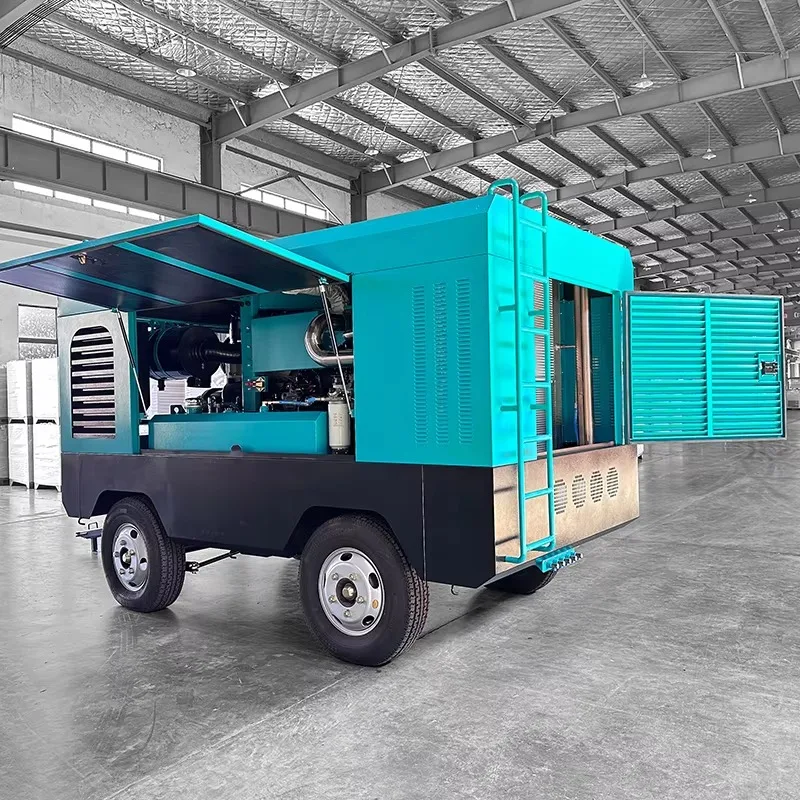 KDM12/10 Mobile Best Quality Diesel Screw Compressors Oil & Gas Industry Marine &Offshore Operations diesel Screw Air-compressor