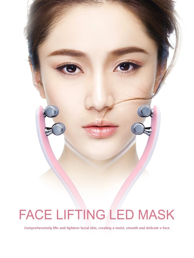 Face Massager Roller Y Shape Face Lifting Device V Face Double Chin Remover Face Slimming Skin Care Home Use Beauty Tool 괄사