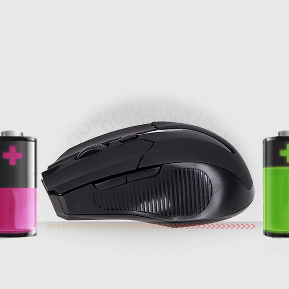 

Wireless Game Foldable Computer Mouse Portable Laptop Mouse Light Ergonomic 10M Wireless Transmission Durable Plastic Gift For