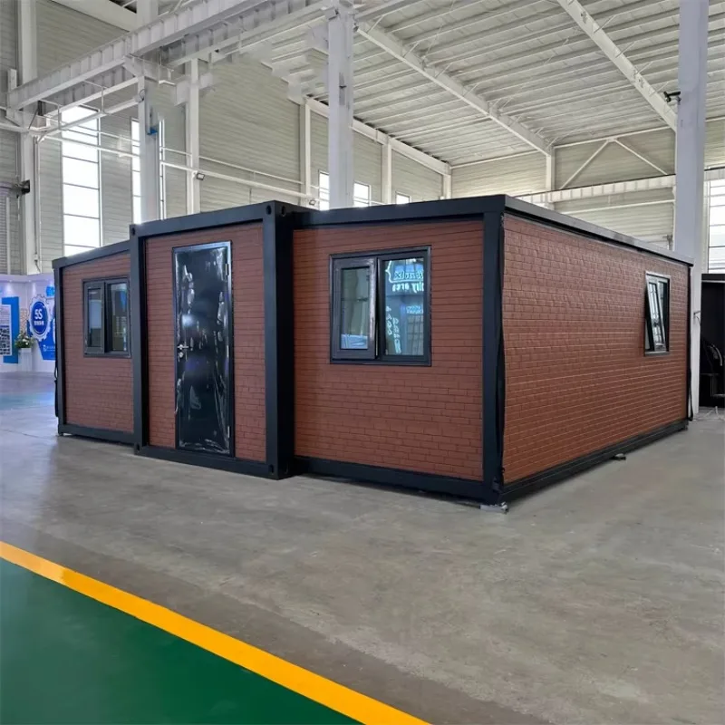 China 20ft 40ft Expandable Container House Modular Prefabricated Folding Living Container House Casas 2 3 4 5 Bedroom