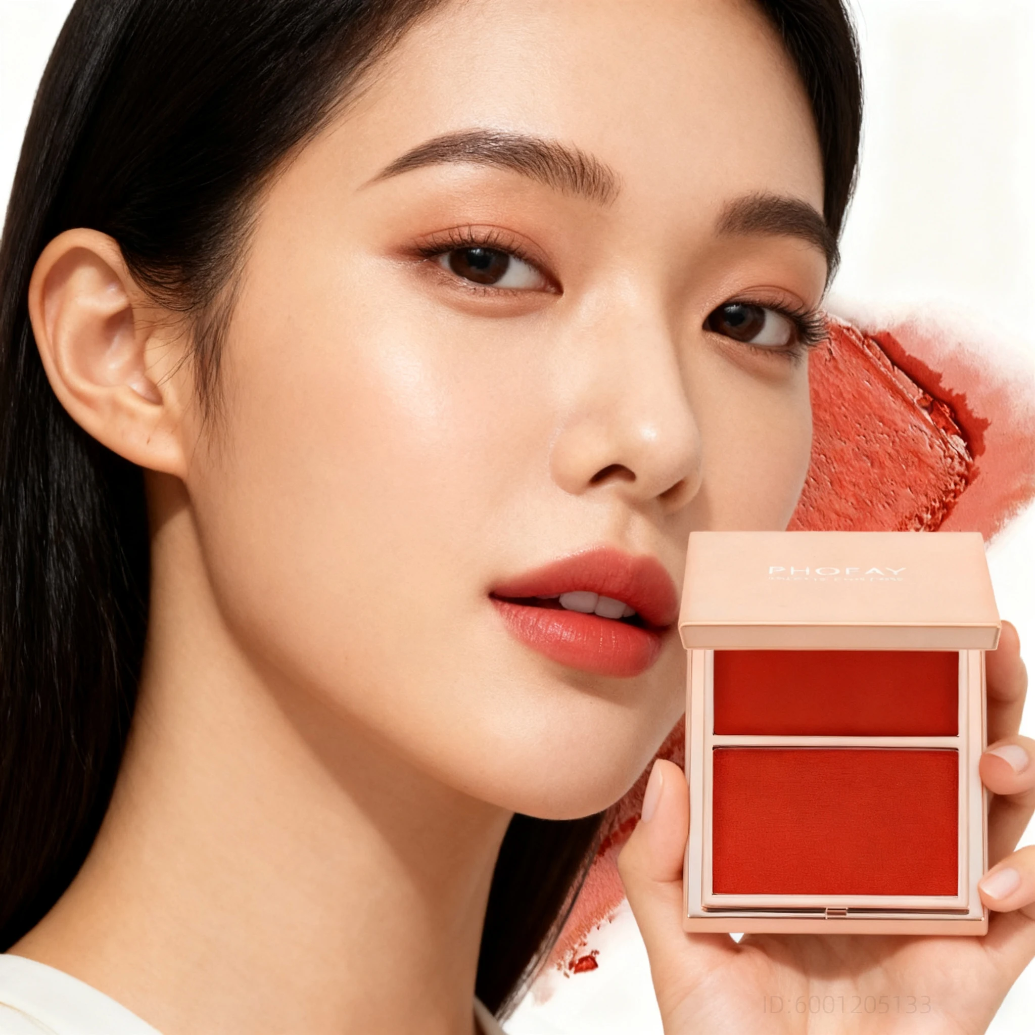 نغمتين الطبيعية ماتي كريم أحمر الخدود لامع كونتور أحمر الخدود أحمر الخدود مسحوق طويل الأمد مقاوم للماء الوجه أحمر الخدود مستحضرات التجميل الصينية #2