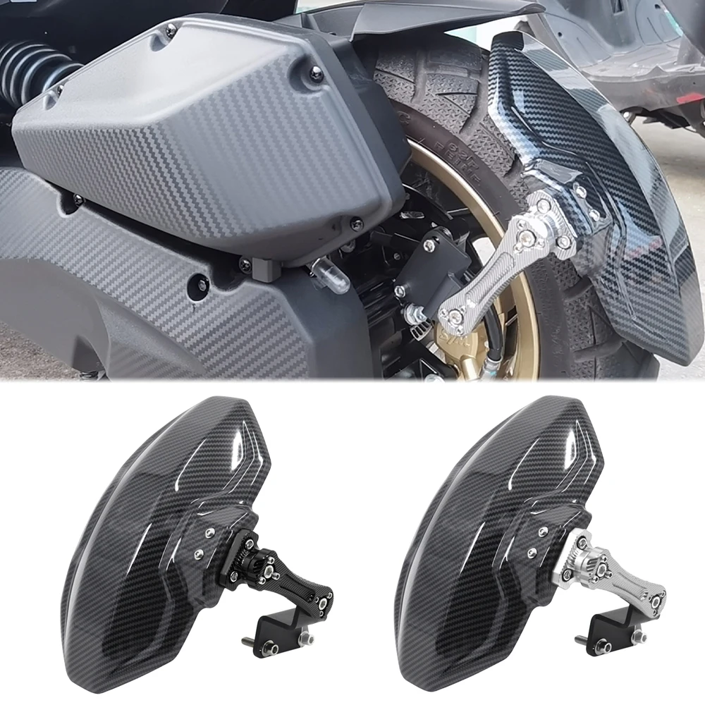 New FOR SYM HUSKY ADV150 ADV 150 Motorcycle Rear Tire Wheel Splash Protector Guard Extension Fender Hugger Mudguard kit