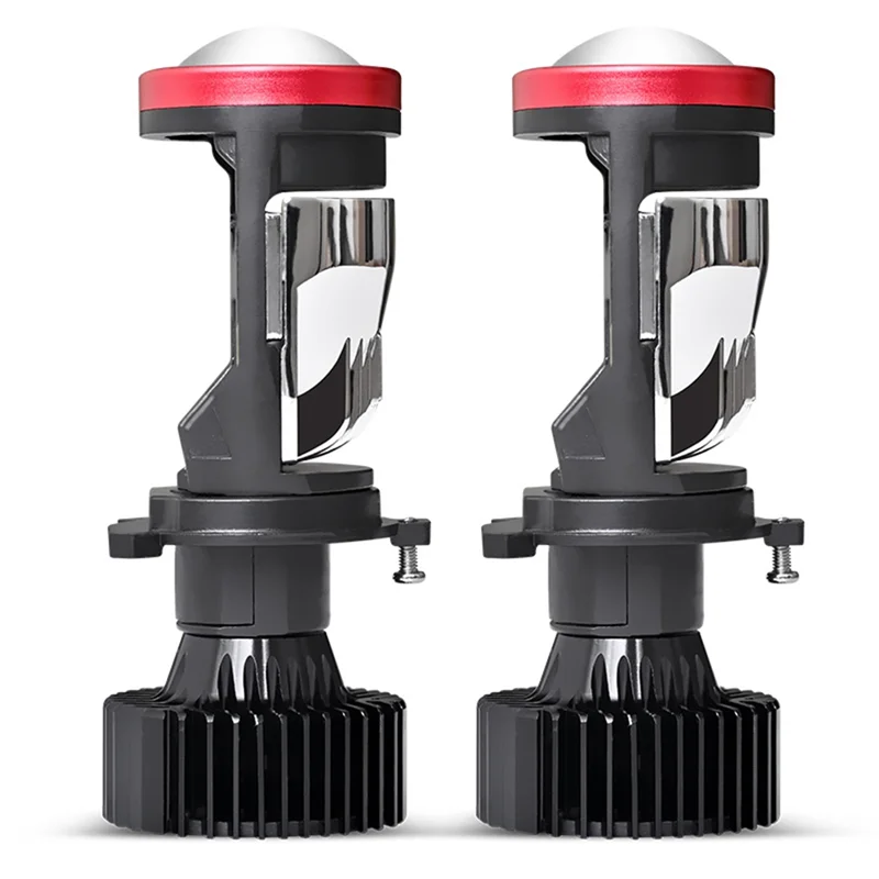 Mini H4 Canbus العارض عدسة سيارة العلوي LED لمبة 6000K 1 زوج للدراجات النارية السيارات