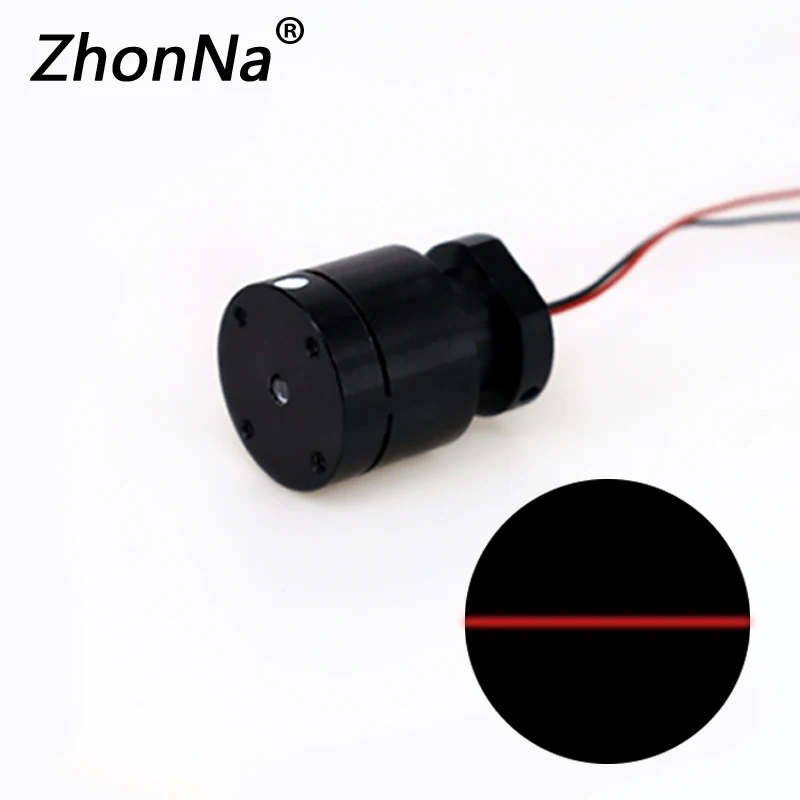 Red Light Laser Module  Starlight Horizontal Line Metal Laser Head DC2.3-5V Stage Lawn Lights Accessories