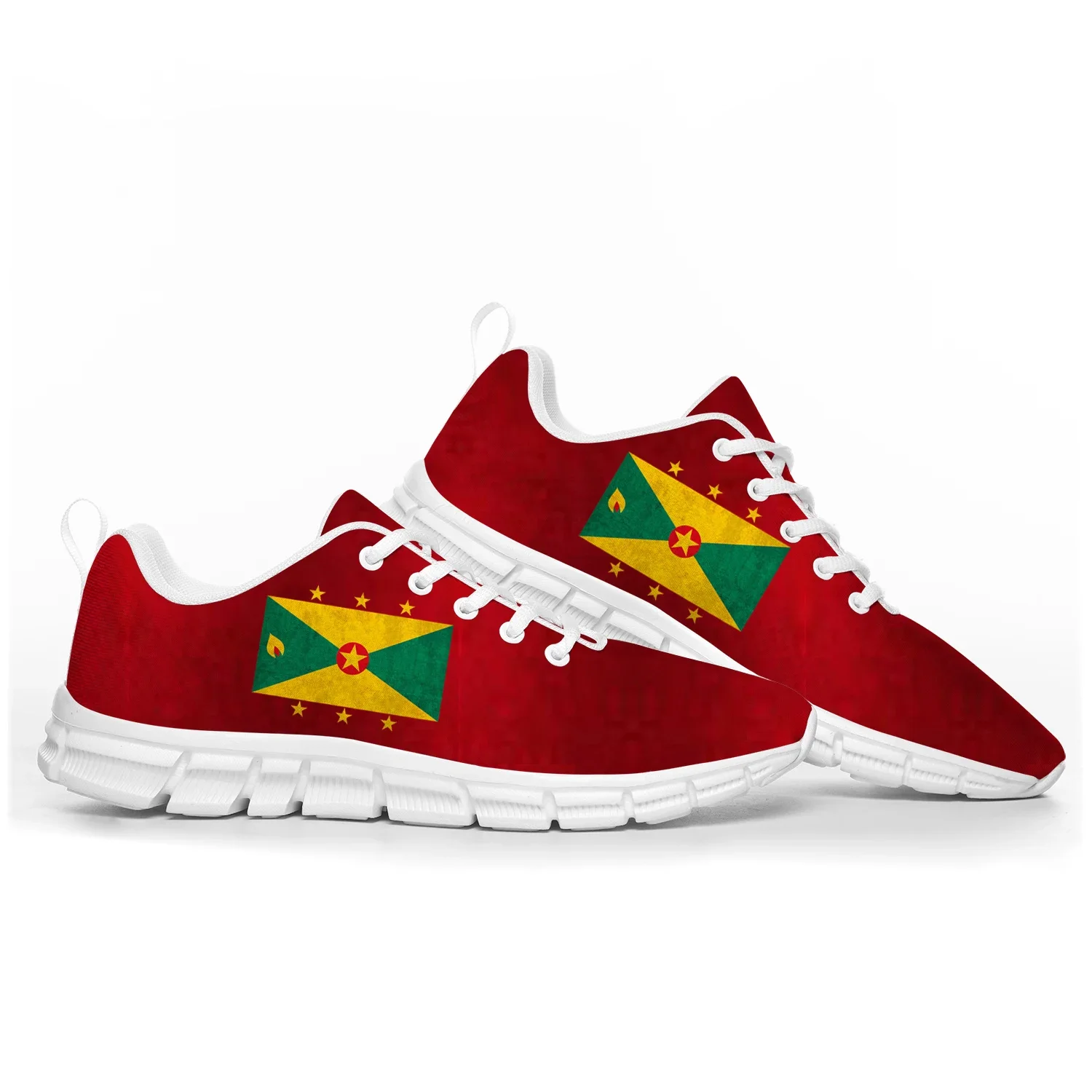 Grenada Flag calçados esportivos para homens e mulheres, tênis casuais personalizados para casais, crianças, adolescentes, crianças, alta qualidade