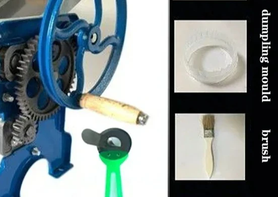 

Household double-sided kneading and pressing machine, manual stainless steel 150-2/150-4 model