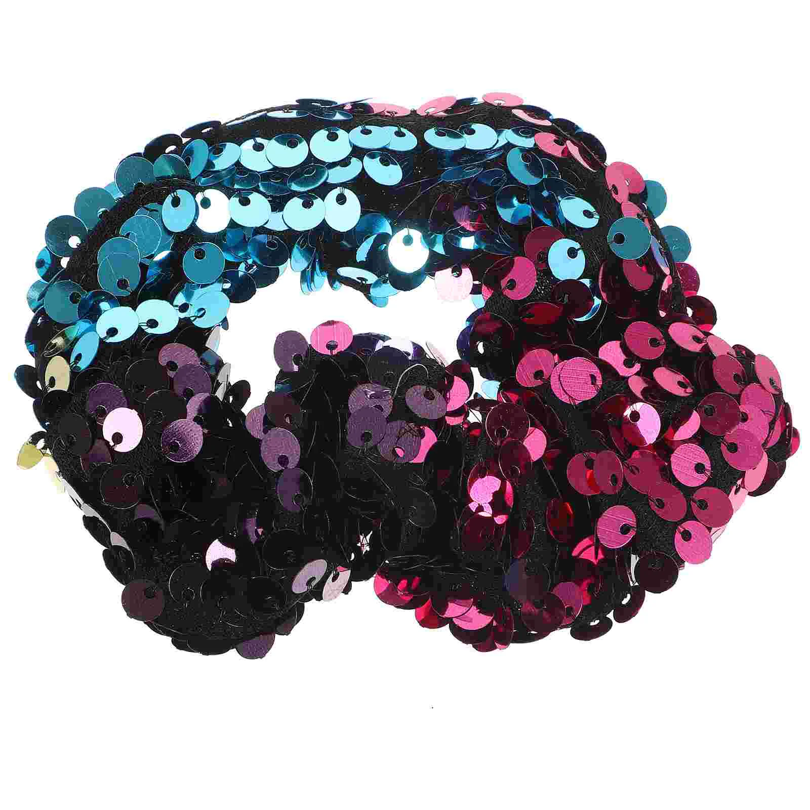 

Kids Hair Accessories for Girls Tie Ponytail Holder Cloth Sequins The Bubble Miss