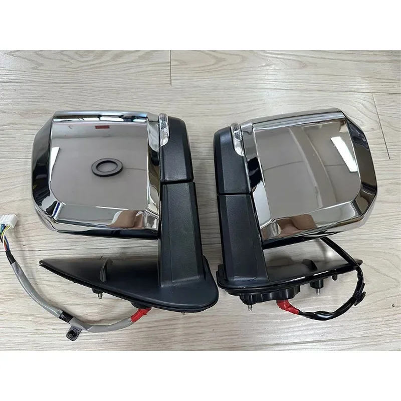 

Car Outside Side Rearview Mirror Assembly for Toyota Hiace Bus 2005-2018 Auto With LED Turn Signal Electric Folding Mirror Assy