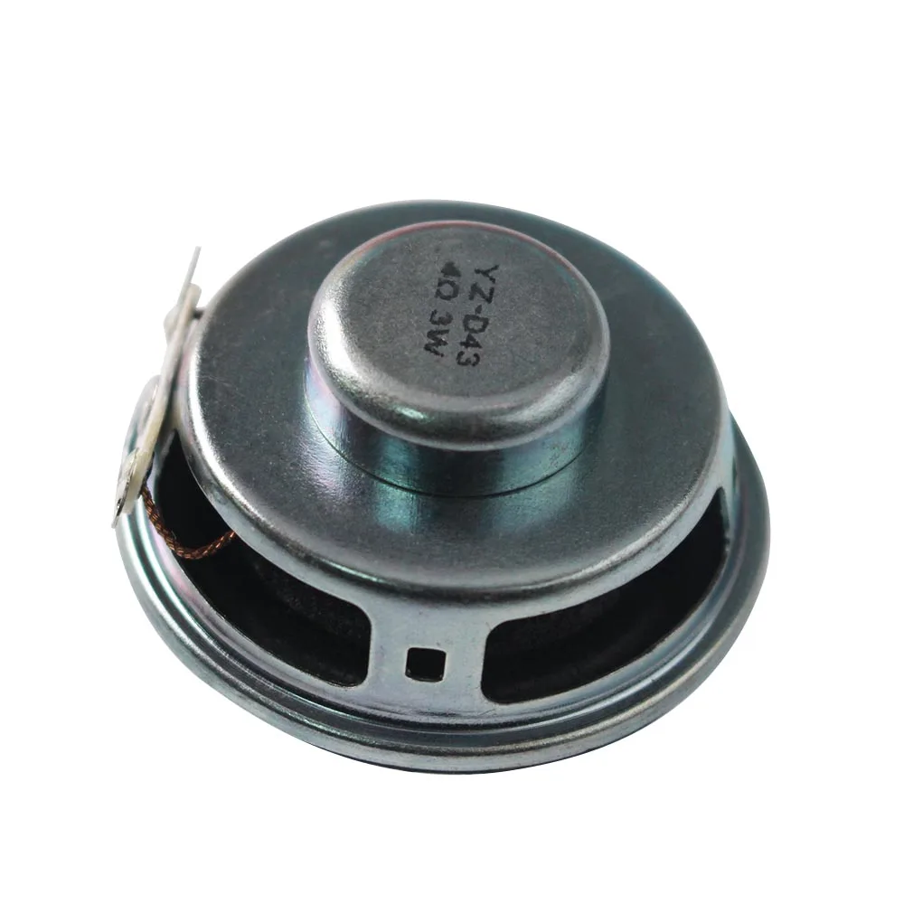 1–5 Stück 3 W 4R Mini-Lautsprecher-Horn, Durchmesser 40 mm, Verstärker-Gummidichtung, Lautsprecher 3 Watt, 4 Ohm für Arduino