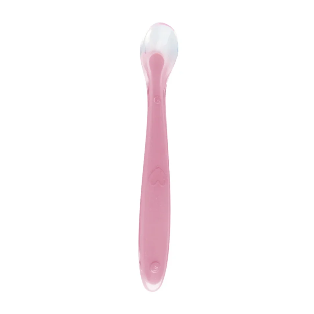 2pcs Baby soft silicone Spoon & PP Transparent Box Baby Feeding Soft Tip Tableware Learning Eat Training Auxiliary Tools image 6