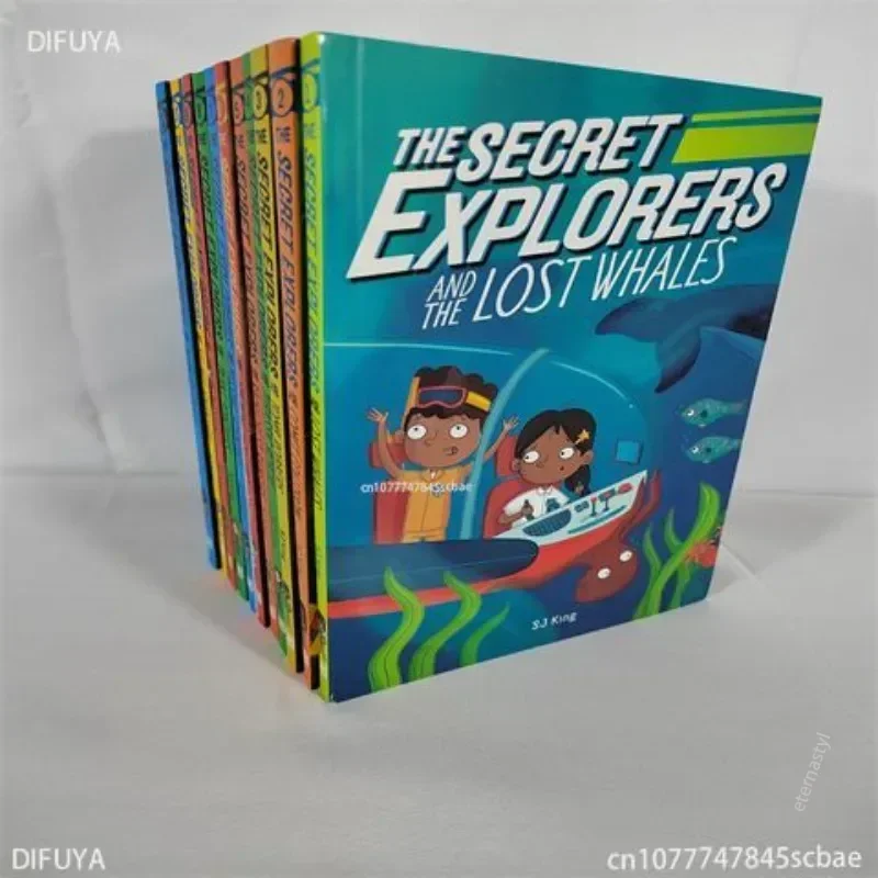 

English DK The Secret Expiorer Encyclopedia Adventure 11 Volumes Ages 5-8 Years Old DIFUYA