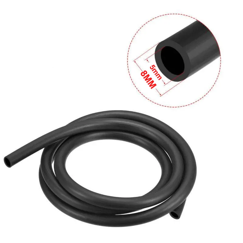 5000/3000/2000/1000/500mm length M8x5mm ODxID Fuel Tube Hose Line Petrol Pipe ourer dia For Motorcycle Gas Oil Tube