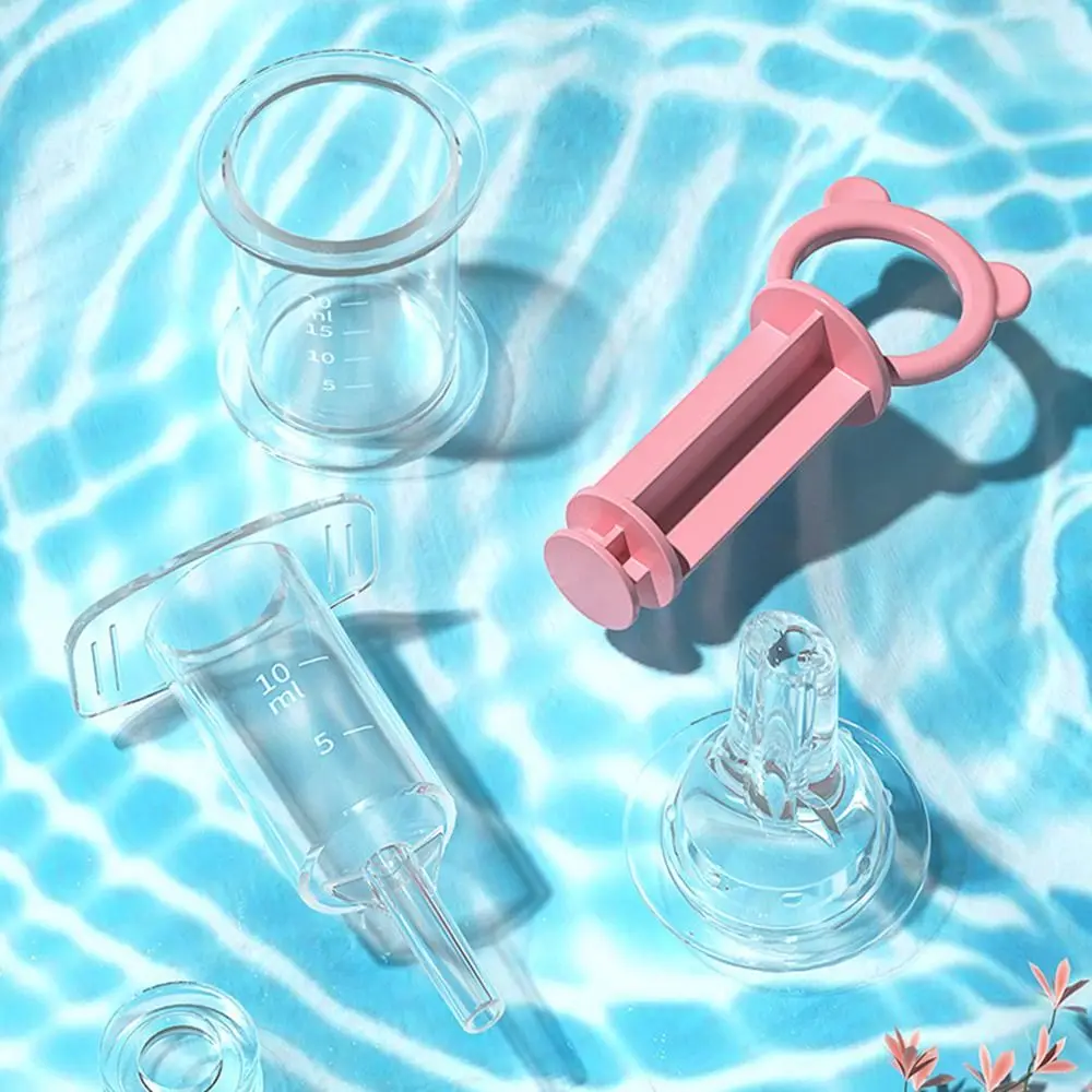 新しいシリコンPP製乳児用スポイト型フィーダー、安全な窒息防止機能付き幼児用薬剤フィーダー