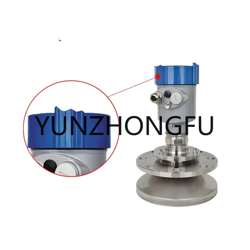 26g 10m solid powder heat liquid high frequency water level gauge indicator guided wave radar level transmitter meter sensor