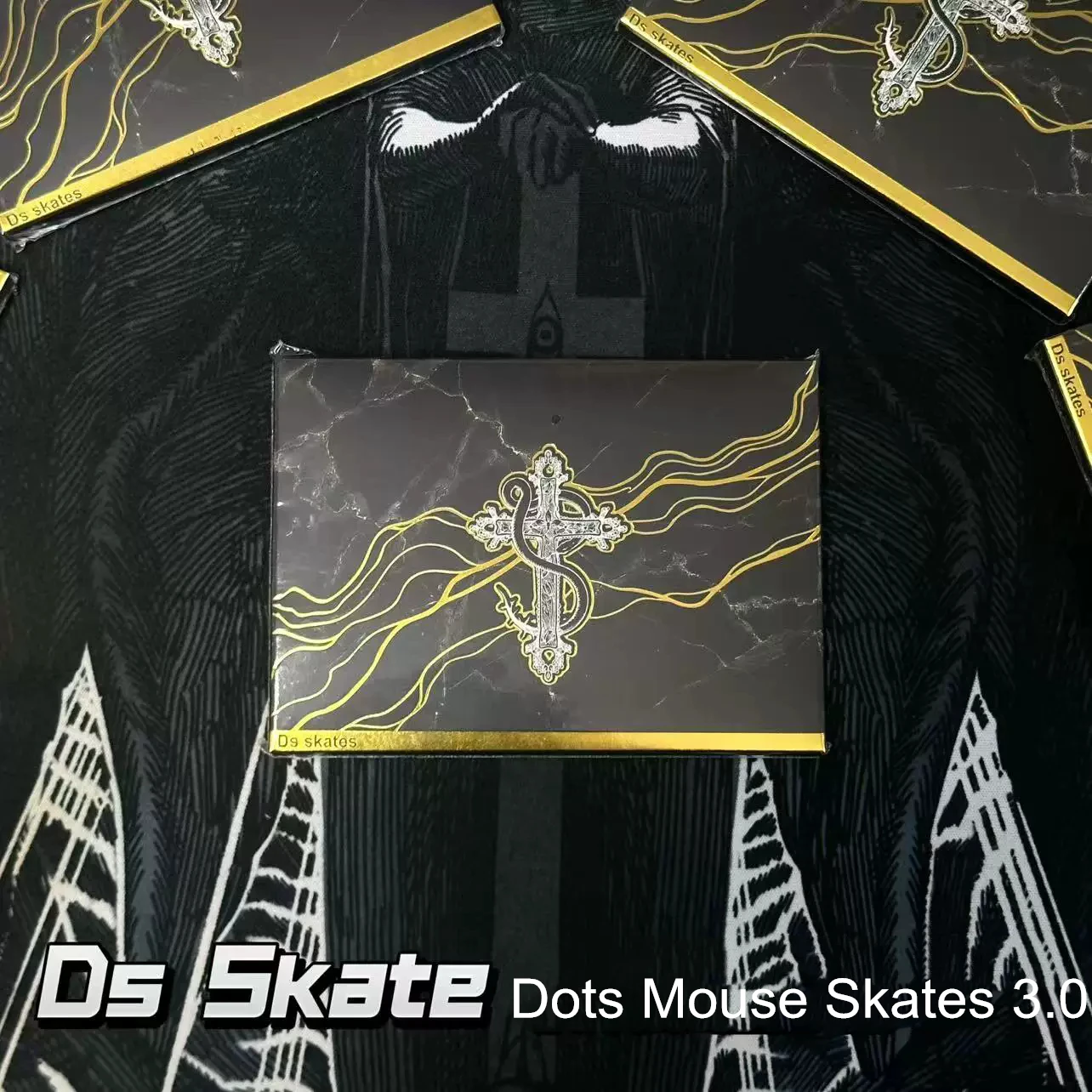 Ds Skate 3.0 Dots Maus-Skates Lyu Yu/Yue Yan/Meng Yi/Zi Dian Anti-Kollaps PTFE UPE Maus Universal DIY Dot-Gleiter Rutschfeste Füße