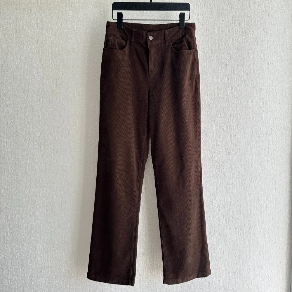 Pantalon en velours côtelé pur coton 100% naturel pour femme