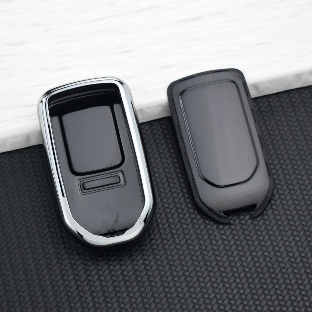 For Honda HR-V MPV EX Odyssey Stepwgn Elysion Civic Fit Accord Pilot CRV 2/3 Buttons Car Key Case Cover Key Shell Fob Protector