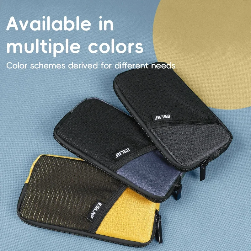 ESLNF Lightweight Portable Bike Coins Wallet Document Organizer Cycling Wallet Mobile Phone Bag for Cycling Jersey Rear Pocket