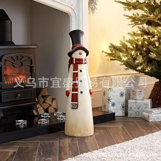 ‌Christmas Santa & Snowman Figurines Set- Nordic Party Decor | Cute Holiday Ornaments
