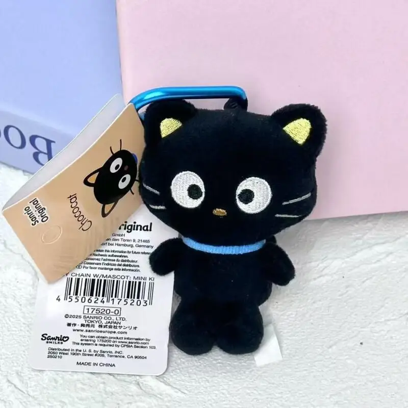 Kawaii Chocochat Hello Kitty Plush Toys Keychain Cartoon Usahana Kero Kero Keroppi Backpack Pendant Doll Friends Birthday Gift view 4