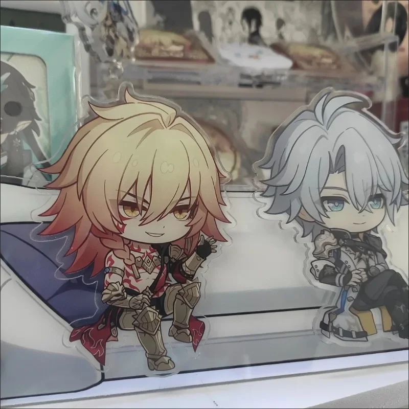 Honkai:Star Rail Phainon Live Broadcast Guest Magnetic Sofa Sitting Character Acrylic Fridge Sticker Jimi Keychain Desk Ornament