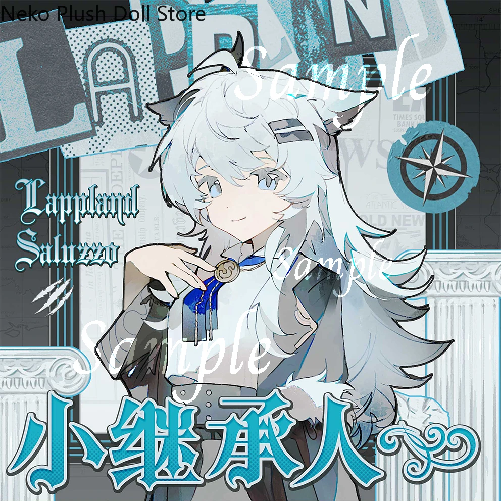 

Anime Arknights Lappland Attribute Cosplay Cartoon Baji Badge Tinplate Backpack Pendant Standing Plates Polaroid Birthday Gift