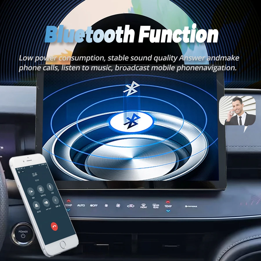 13.3 بوصة وحدة رأس أندرويد لتويوتا كامري 2024 الملاحة 4G واي فاي سيارة لتحديد المواقع مشغل فيديو الوسائط المتعددة Autoradio Carplay ستيريو DSP