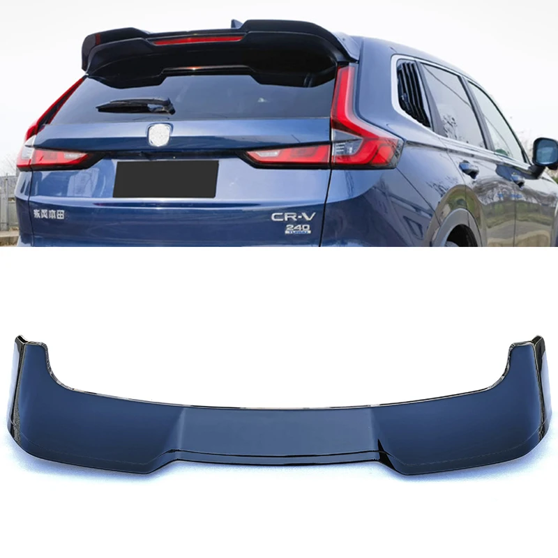 

For 2023 Year NEW Honda CRV Roof Spoiler Wing High Quality ABS Material Car Trunk Rear Window Refit Tail Accessories Body Kit