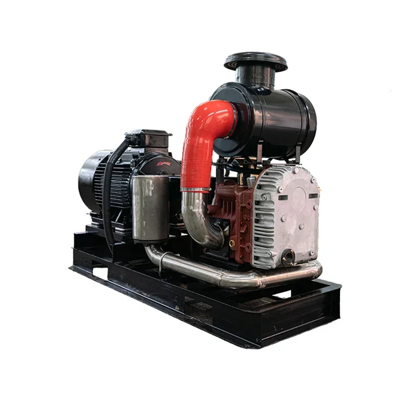 Industrial Air Compressor 37KW Screw Air Compressor With Air Dryer Direct