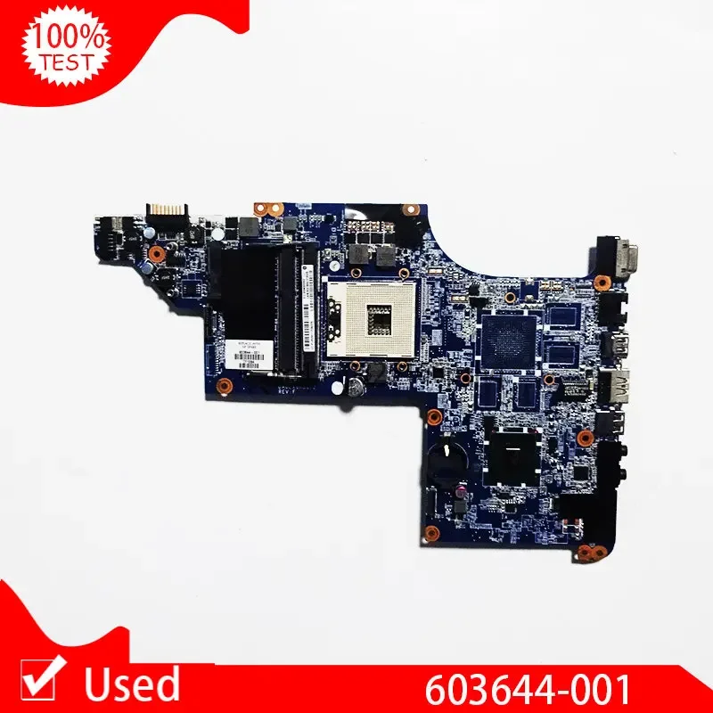 Used For HP DV6 DV6T DV6-3000 Laptop Motherboard 603644-001 603644-501 603644-601 DA0LX6MB6F1 DA0LX6MB6F2 Main Board