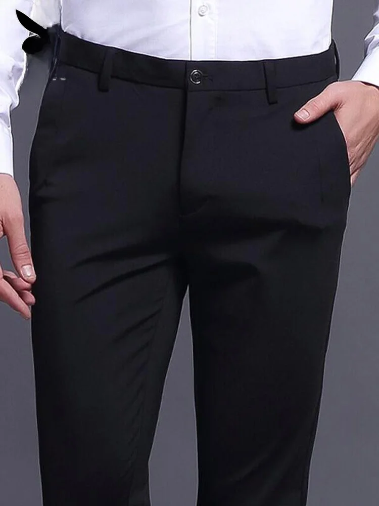 

Мужские повседневные брюки Bla: весенняя мода, деловой стиль, всесезонные, облегающие, длинные, спортивные, немнущиеся