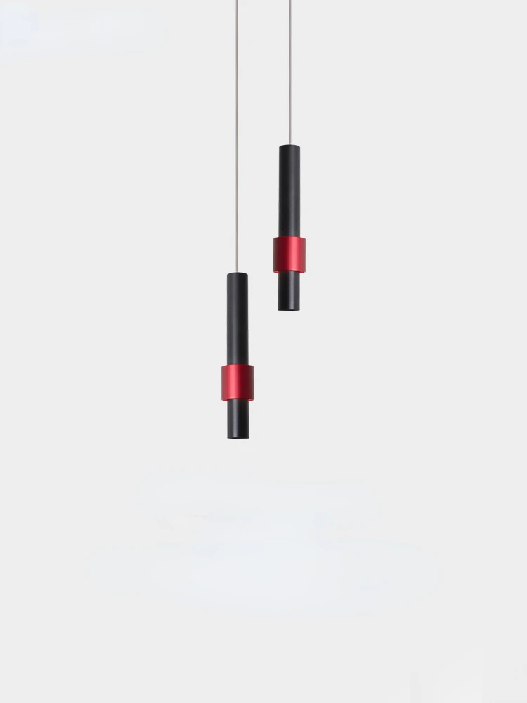 

Hanging Line Lamp Modern Minimalist Creative Lifting Adjustment Chandelier