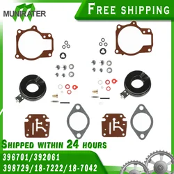 For Johnson Evinrude 50 55 60 HP new 2P Carburetor Carb Rebuild Kit w Float