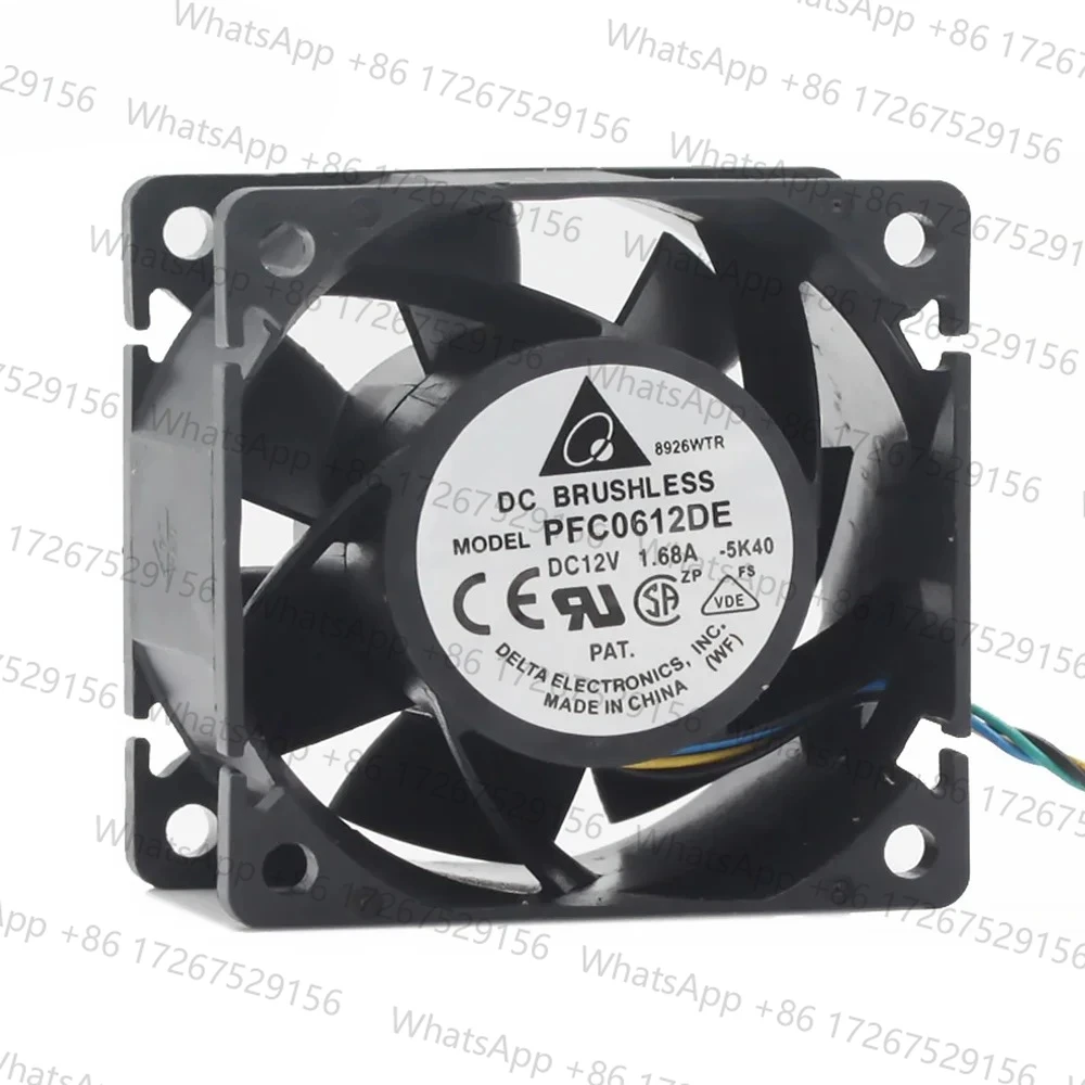 For RH2285 PFC0612DE 6CM 60MM 6*6*3.8CM 60*60*38MM 6038 12V 1.68A super violent winds fan Original Delta