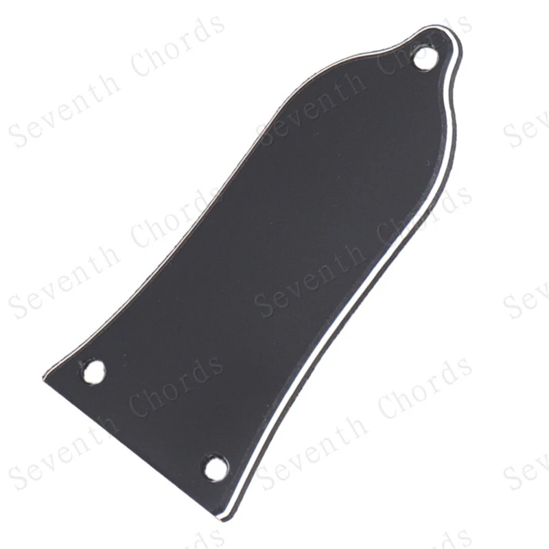 1 Pcs  Plastic Truss Rod Cover Plate For Guitar Replacement Black Guitar Accessories