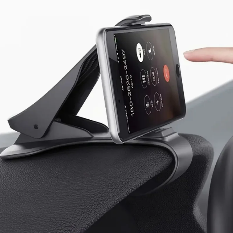 

1PCS Universal Car Phone Holder GPS Navigation Dashboard Phone Holder For Mobile Phone Clip Fold Holder Mount Stand Bracket
