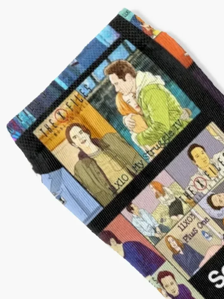 The X files season 11 all the episodes ( more 70 designs XFiles in my shop) Socks Climbing basketball Woman Socks Men's