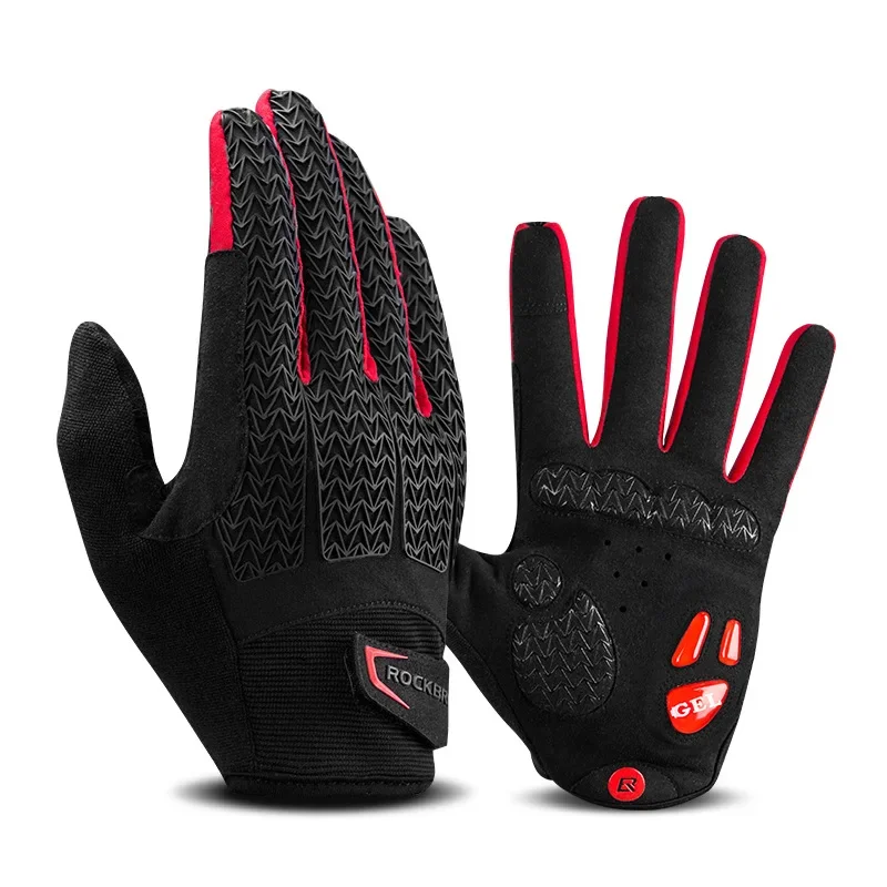 Cycling Gloves, Half Finger, Bicycle Gloves, Motorcycle Gloves, Long Finger, Spring and Autumn for Men and Women Garden Tools