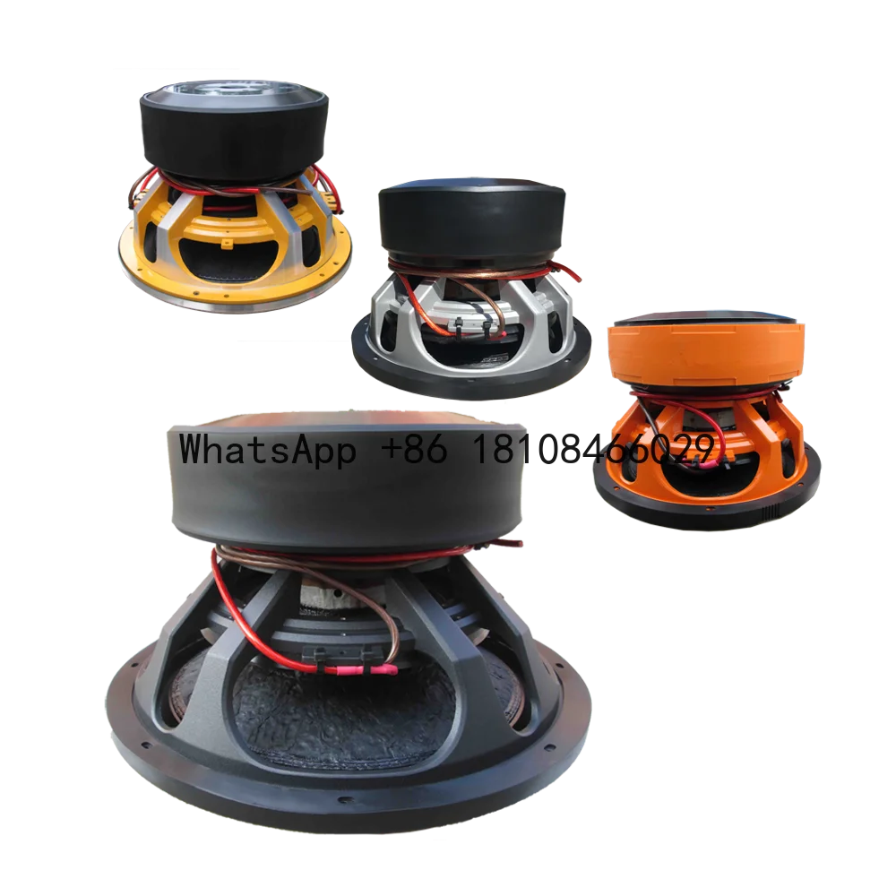 

Triple Magnet SPL Subwoofers Car Speaker Car Sub Woofer 3000W RMS 6000W MAX OEM ODM Manufactory