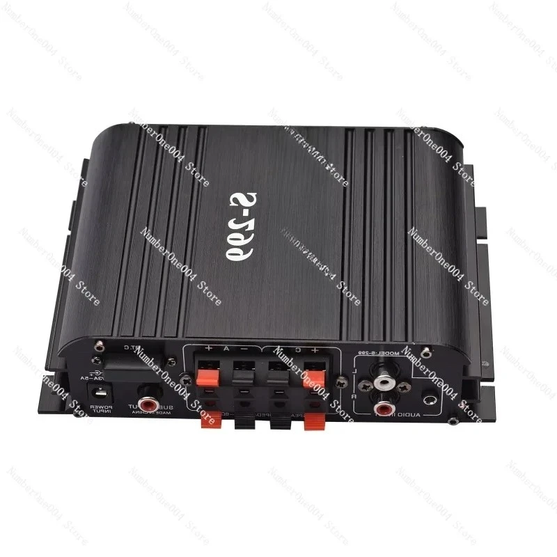 S-299 4*400W 4.1CH Mini Power Amplifier Karaoke Home Theater Amplifiers Home Car Bluetooth Wireless Amplifier USB/SD AUX B