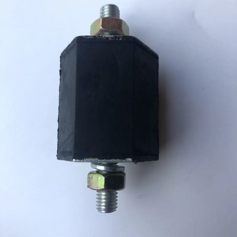Suitable for Dayun Three-wheeled Motorcycle Hexagonal Bracket Dayang 150 200 250 Engine Foot Shock Absorber Head Shock-proof