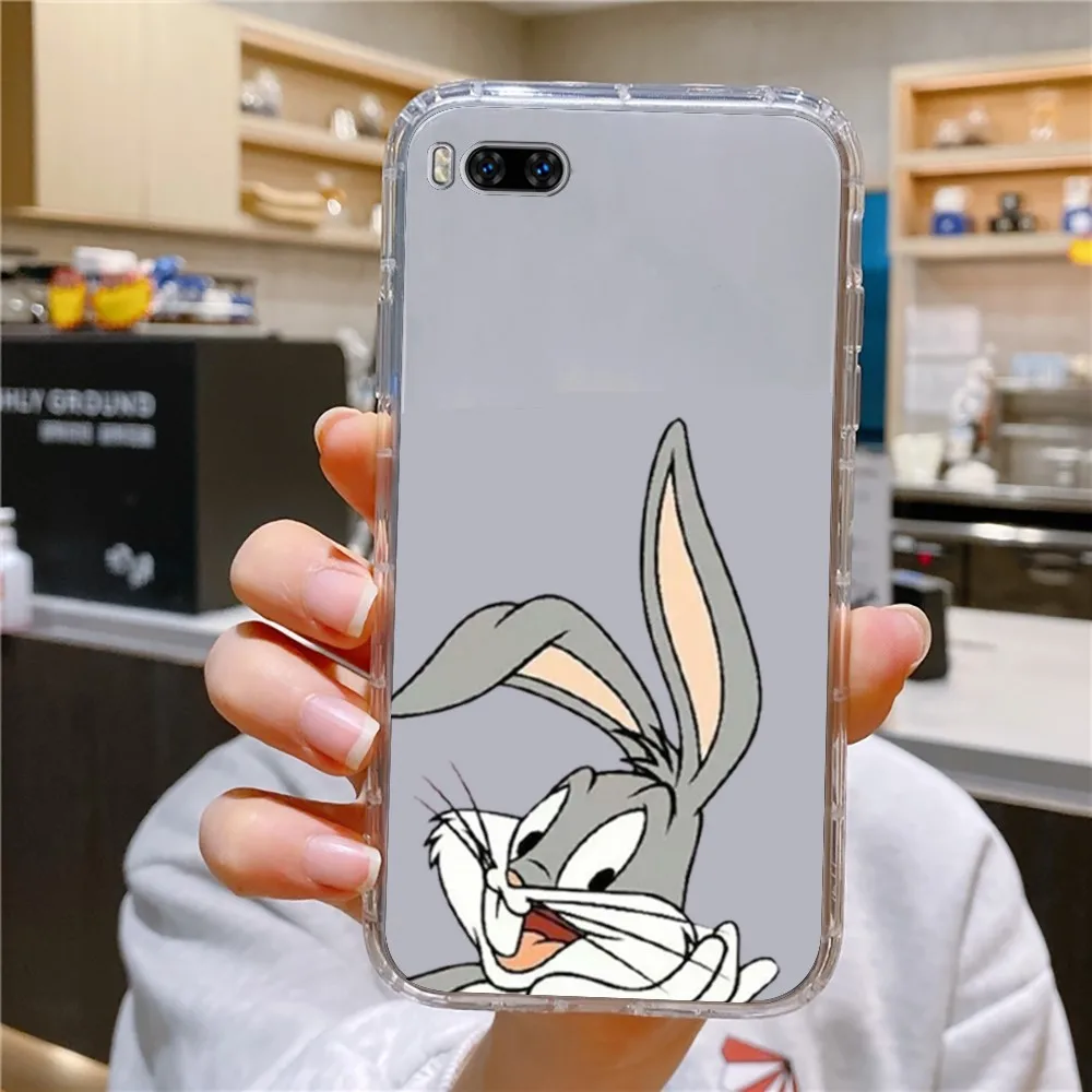 B-bugs B-bunny Cartoon Phone Case For Huawei Mate P10 P20 P30 P40 P50 Smart Z Honor 50 60 70 Pro Lite Transparent Case